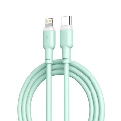 CABLE USB-C TO LIGHTNING 20W 1M XO NB208A GREEN