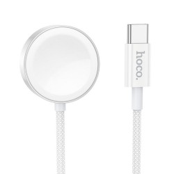 MAGNETIC WIRELESS CHARGER FOR APPLE WATCH AND SAMSUNG WATCH 2.5W HOCO CW59 WHITE MAGNETIC WIRELESS CHARGER FOR APPLE WATCH AND SAMSUNG WATCH 2.5W HOCO CW59 WHITE