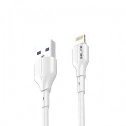 CABLE USB TO LIGHTNING 25W 1M BELINE WHITE CABLE USB TO LIGHTNING 25W 1M BELINE WHITE