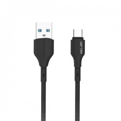 CABLE USB TO USB-C 25W 1M BELINE BLACK CABLE USB TO USB-C 25W 1M BELINE BLACK