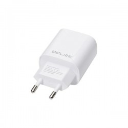 TRAVEL CHARGER BELINE U58 USB-C + CABLE USB-C 20W PD 3.0 WHITE TRAVEL CHARGER BELINE U58 USB-C + CABLE USB-C 20W PD 3.0 WHITE