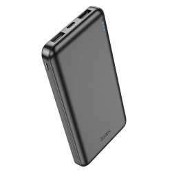 POWER BANK 10000MAH HOCO J100 2.1A BLACK POWER BANK 10000MAH HOCO J100 2.1A BLACK